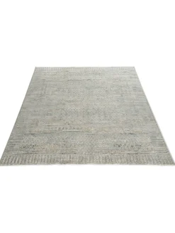Cullen Vintage-Teppich, Antiksilber