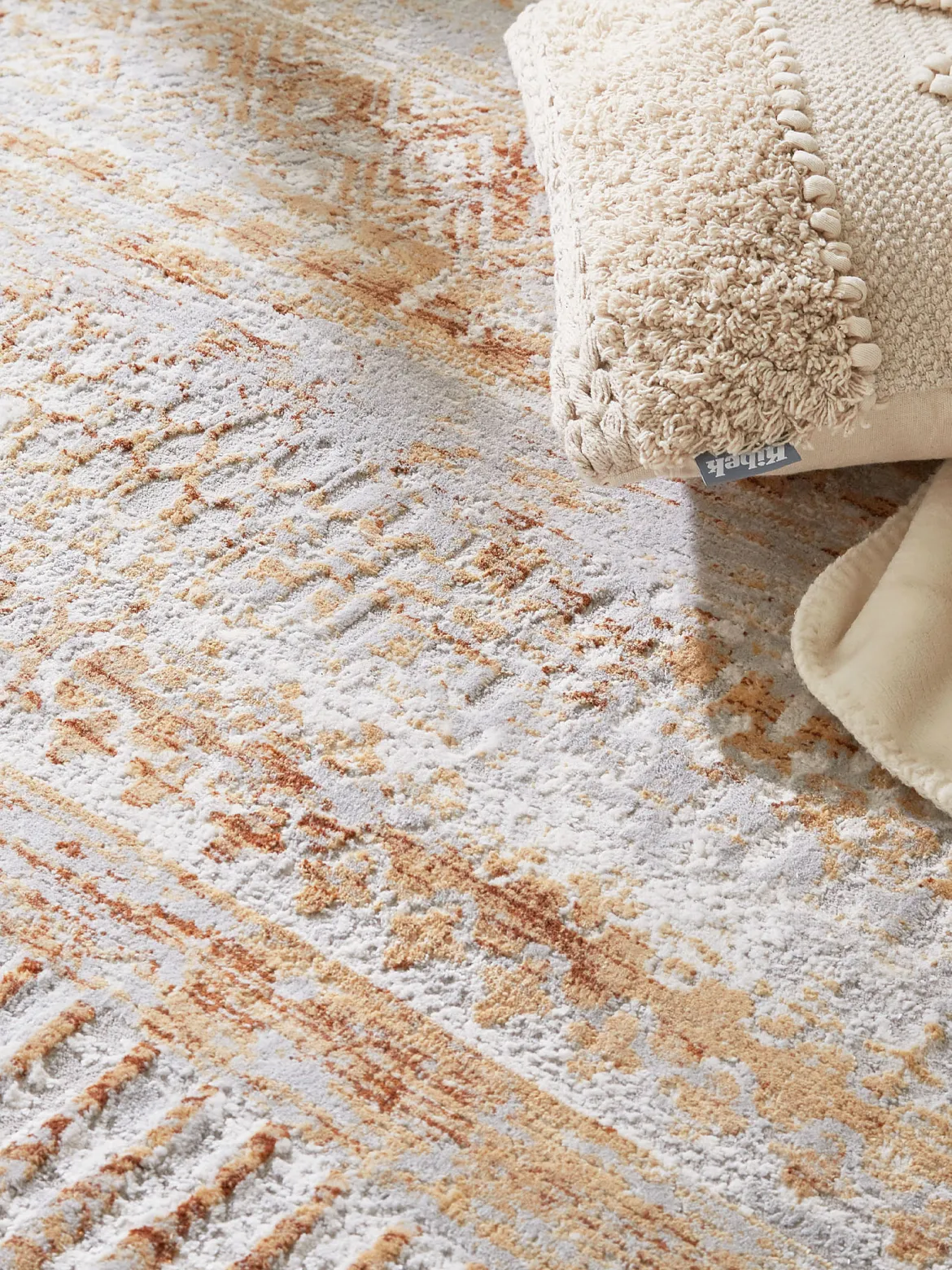 Cullen Vintage-Teppich, Gold