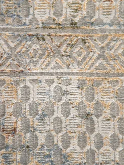 Cullen Vintage-Teppich, Silber