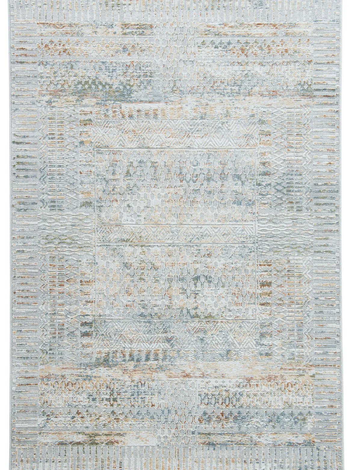 Cullen Vintage-Teppich, Silber