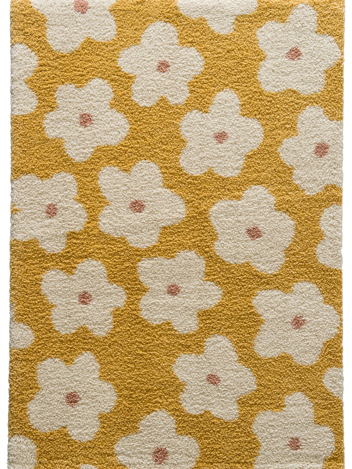 Daisy Moderner Teppich, Gelb