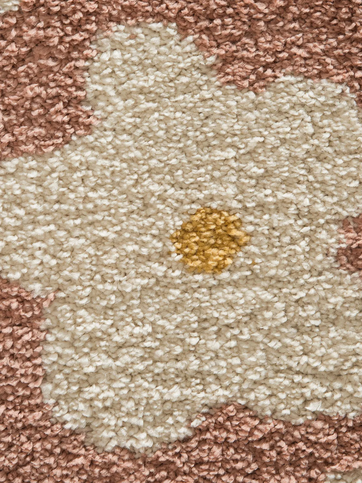 Daisy Moderner Teppich, Rose