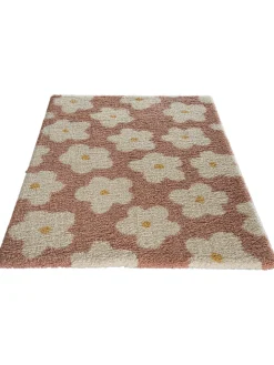 Daisy Moderner Teppich, Rose