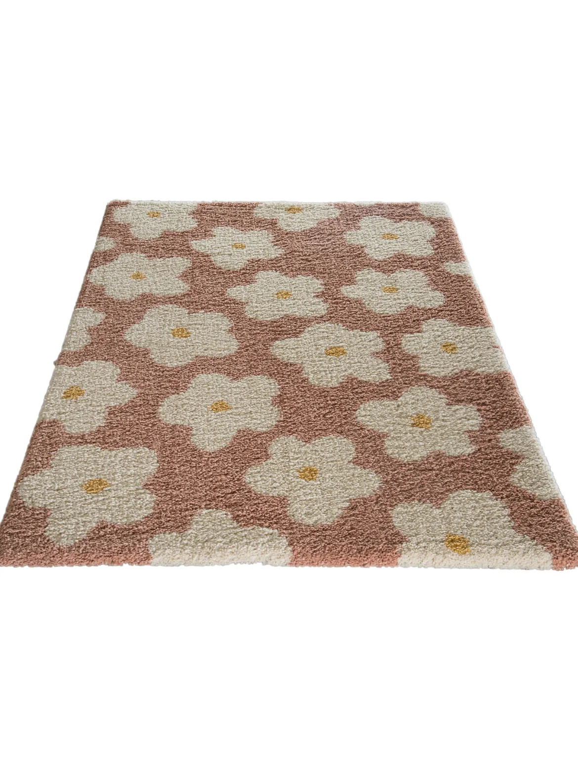 Daisy Moderner Teppich, Rose