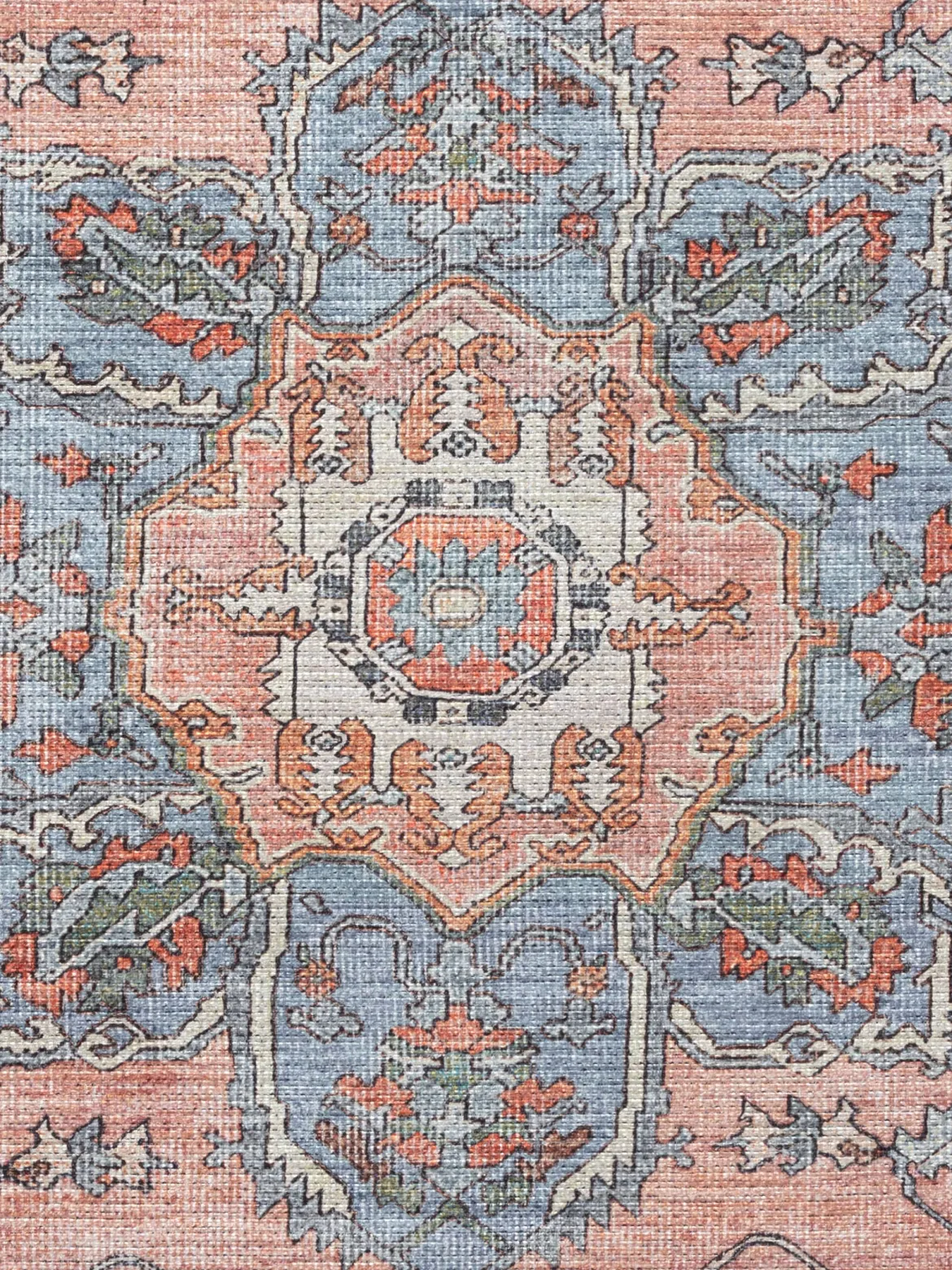 Dalyan Vintage-Teppich, Rose
