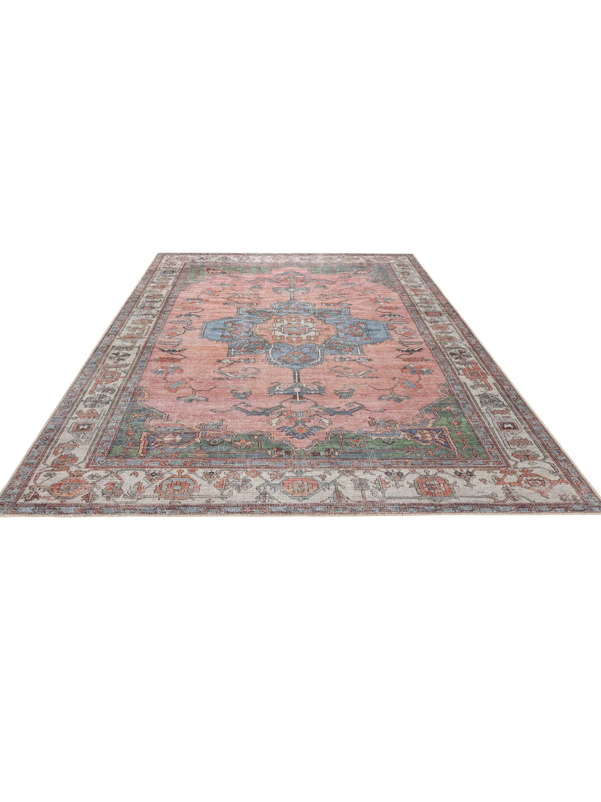 Dalyan Vintage-Teppich, Rose