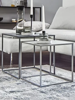 Dark Table Tisch, Hellgrau