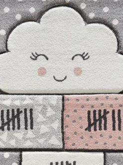 Daydream Kinder-Teppich, Grau