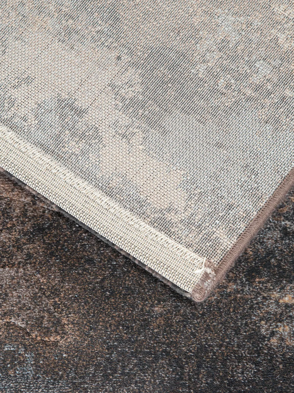 Dipinti Moderner Teppich, Braun