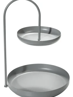 Doble Deko-Etagere, Grau