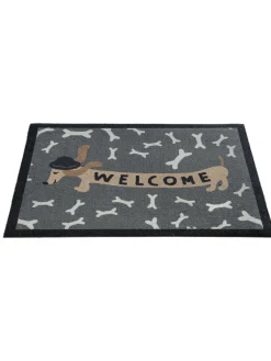 Door Sauberlaufmatte, Dachshund Welcome