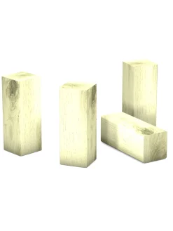 Eckstab Verlegezubehör, White Oak