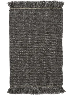 Elmegade Woll-Teppich, Dark Grey