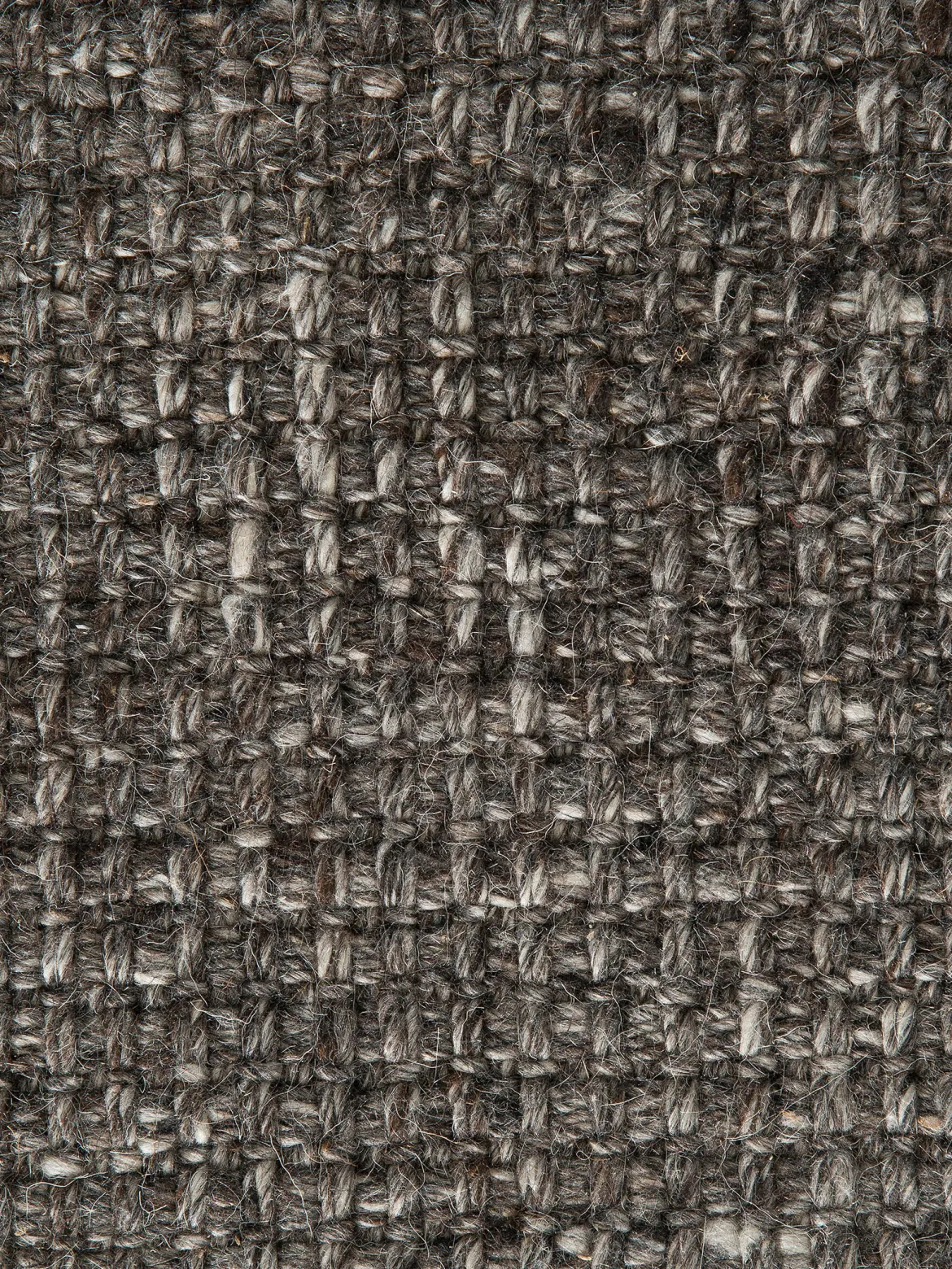 Elmegade Woll-Teppich, Dark Grey