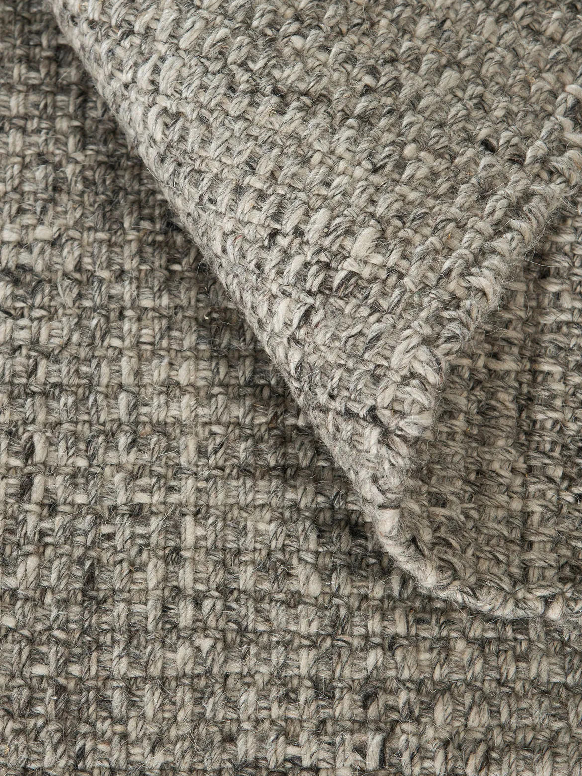 Elmegade Woll-Teppich, Light Grey