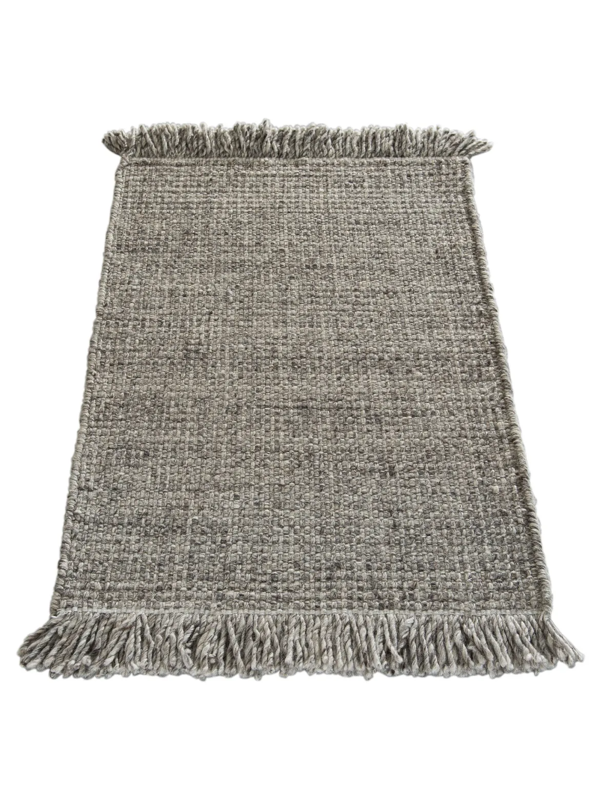 Elmegade Woll-Teppich, Light Grey