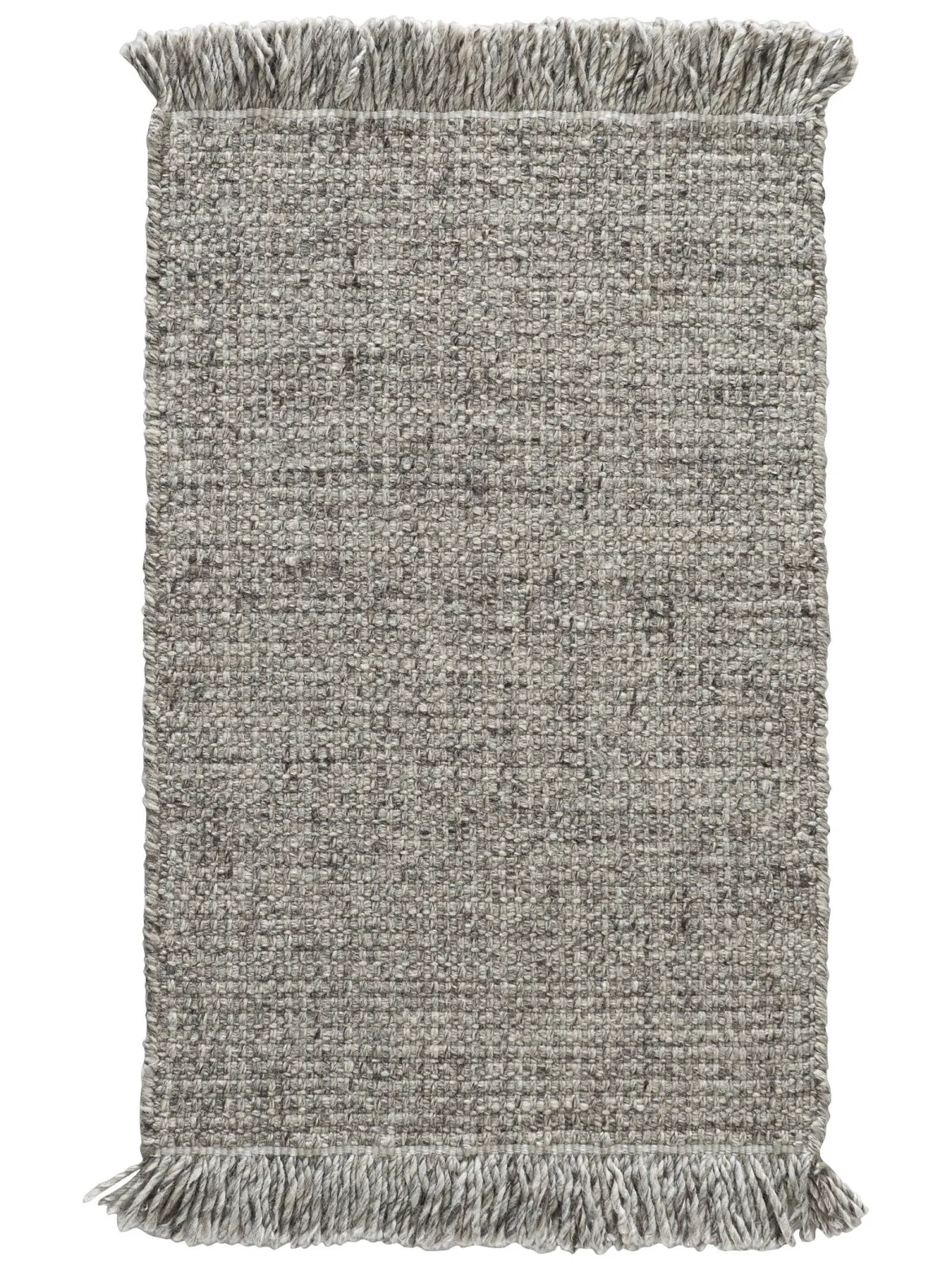 Elmegade Woll-Teppich, Light Grey