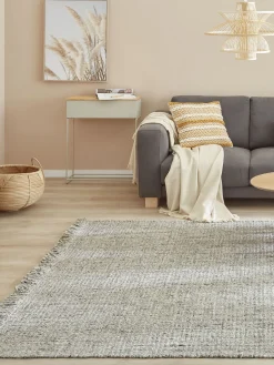 Elmegade Woll-Teppich, Light Grey