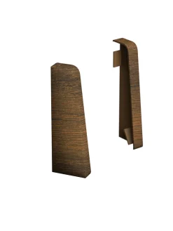 Endstück 6cm Verlegezubehör, Nussbaum