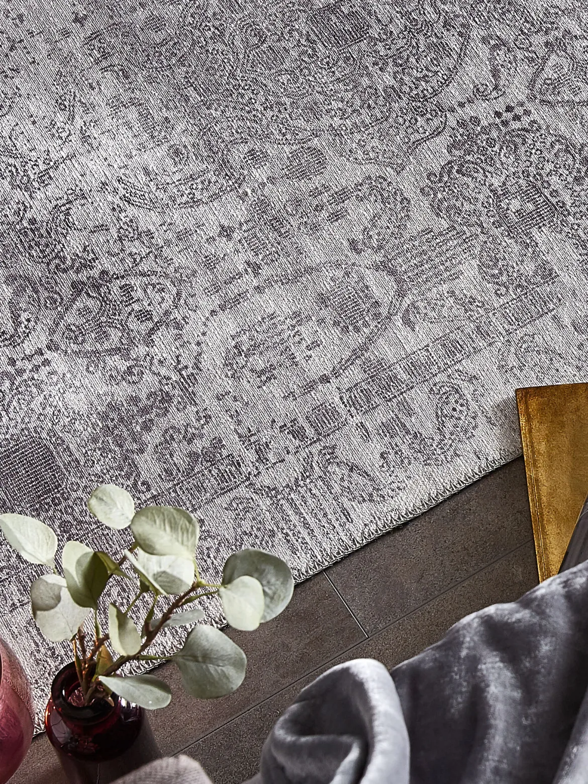 Escape Vintage-Teppich, Marmor
