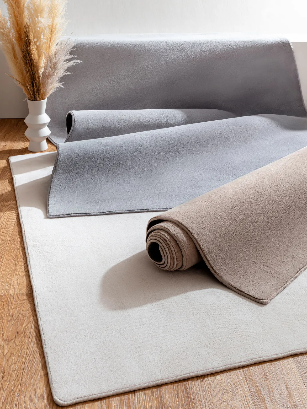 Fairbanks Hochflor-Teppich, Beige