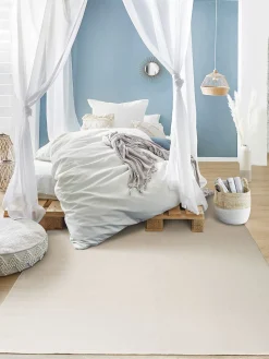 Fairbanks Hochflor-Teppich, Creme