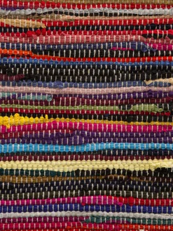 Fanö Fleckerl-Teppich, Multicolor