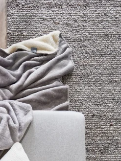 Fannby Woll-Teppich, Dark Grey