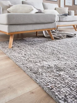 Fannby Woll-Teppich, Dark Grey
