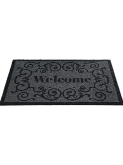 Fashion Fußmatte, Welcome Grey