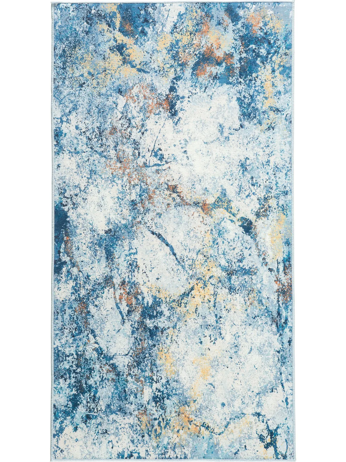 Fidenza Vintage-Teppich, Blue
