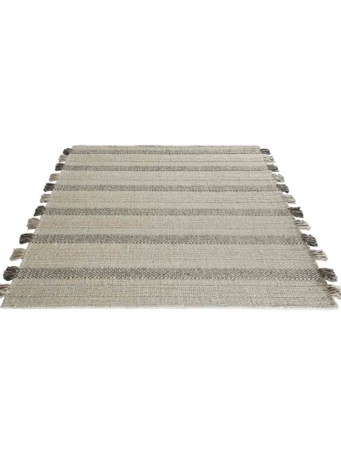Finnbo Flachgewebe-Teppich, Ivory