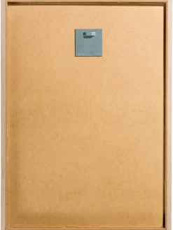 Flagani Reliefbild, Grün/Türkis/Orange/Pink