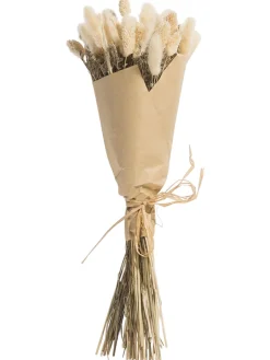 Flowerbouquet Trockenblume, Beige
