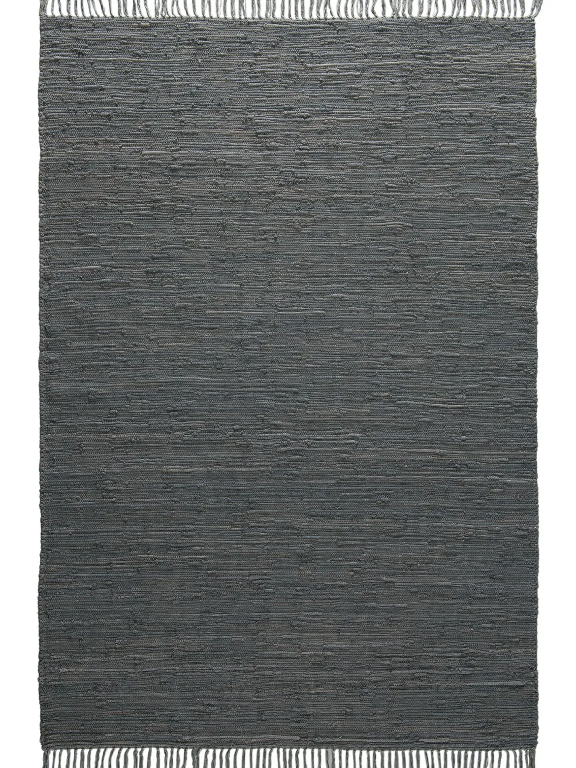Frösunda Baumwoll-Teppich, Anthrazit