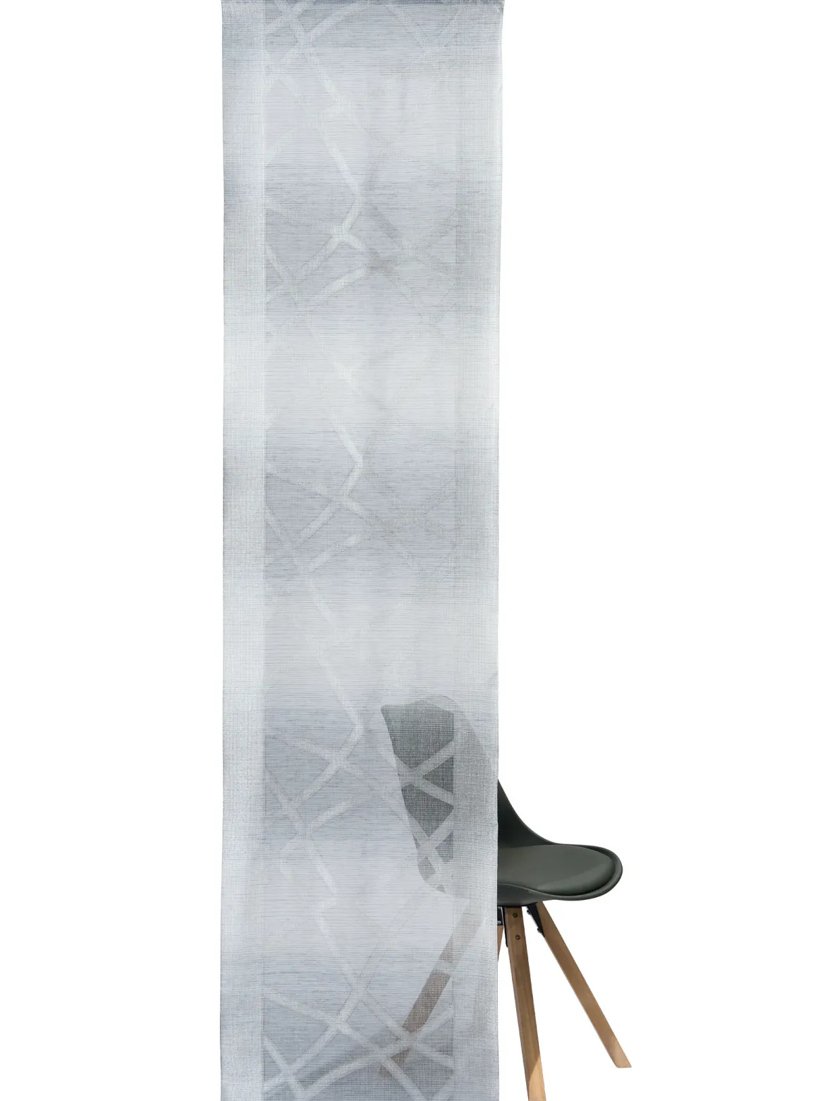 Grafixa Flächenvorhang, Grau