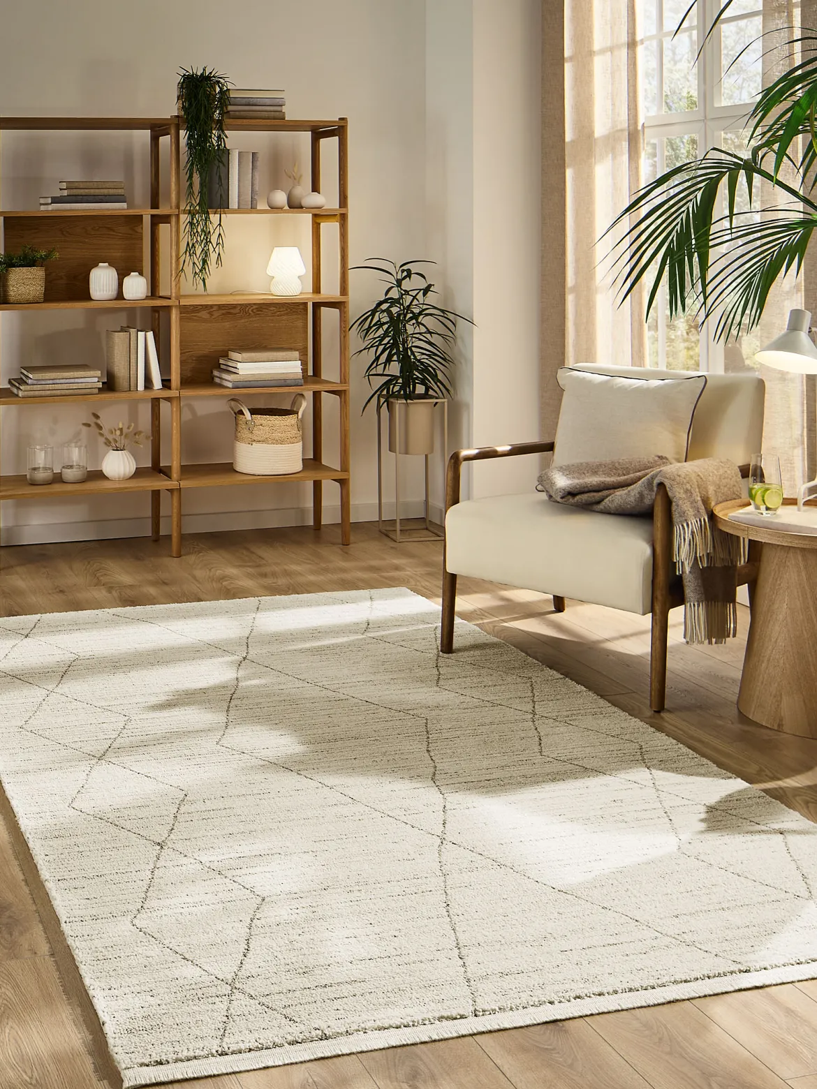 Gramado Moderner Teppich, Ivory