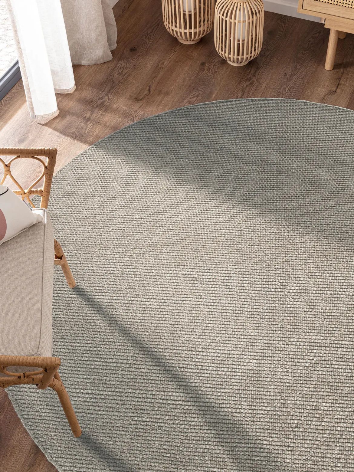 Haderup Woll-Teppich, Silver