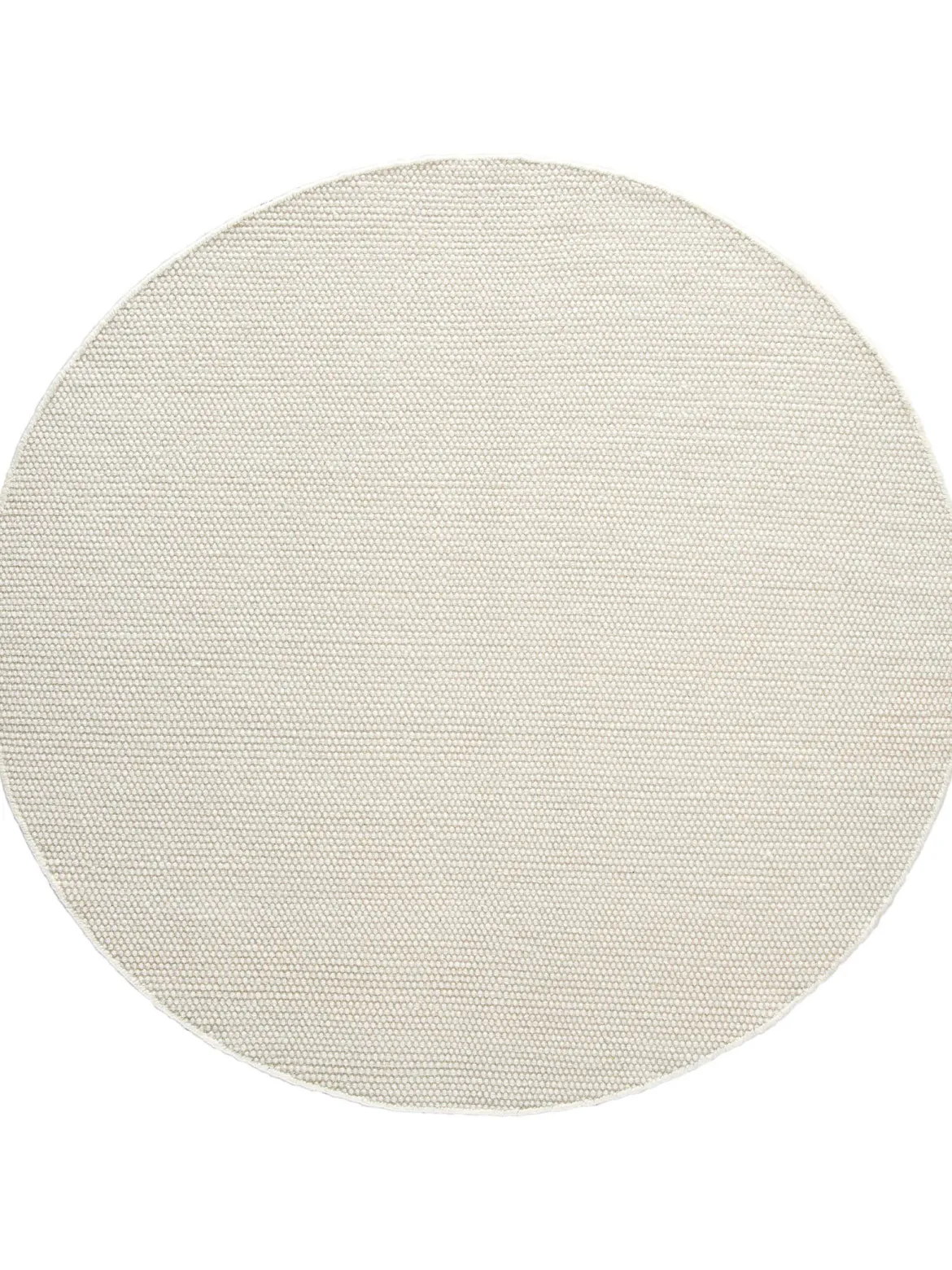 Haderup Woll-Teppich, White
