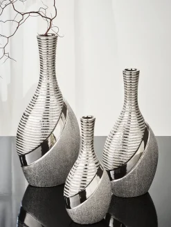 Hainan Deko-Vase, Silber