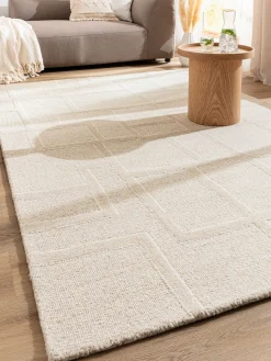 Hallund Moderner Teppich, Sand