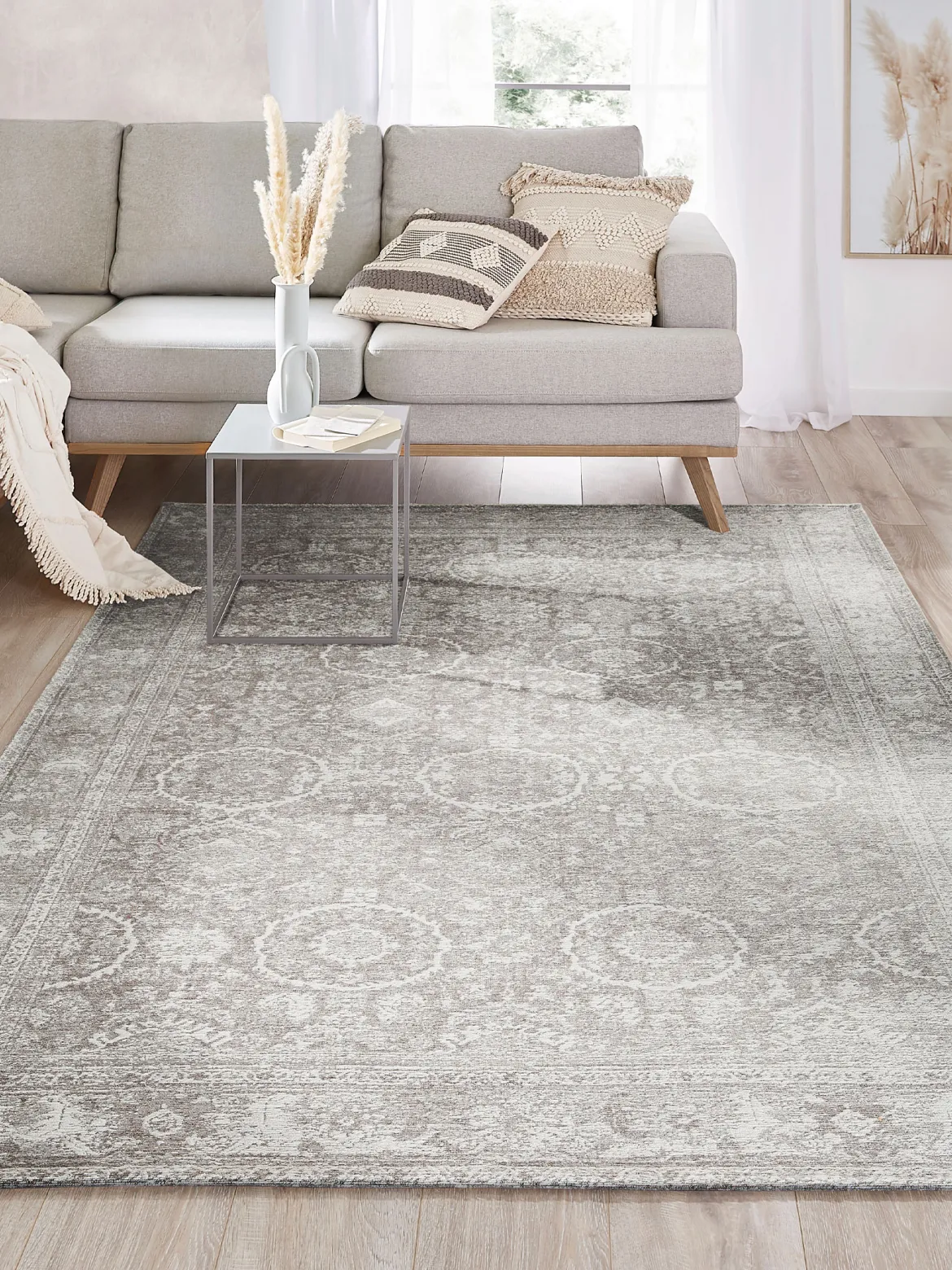 Haripur Vintage-Teppich, Taupe