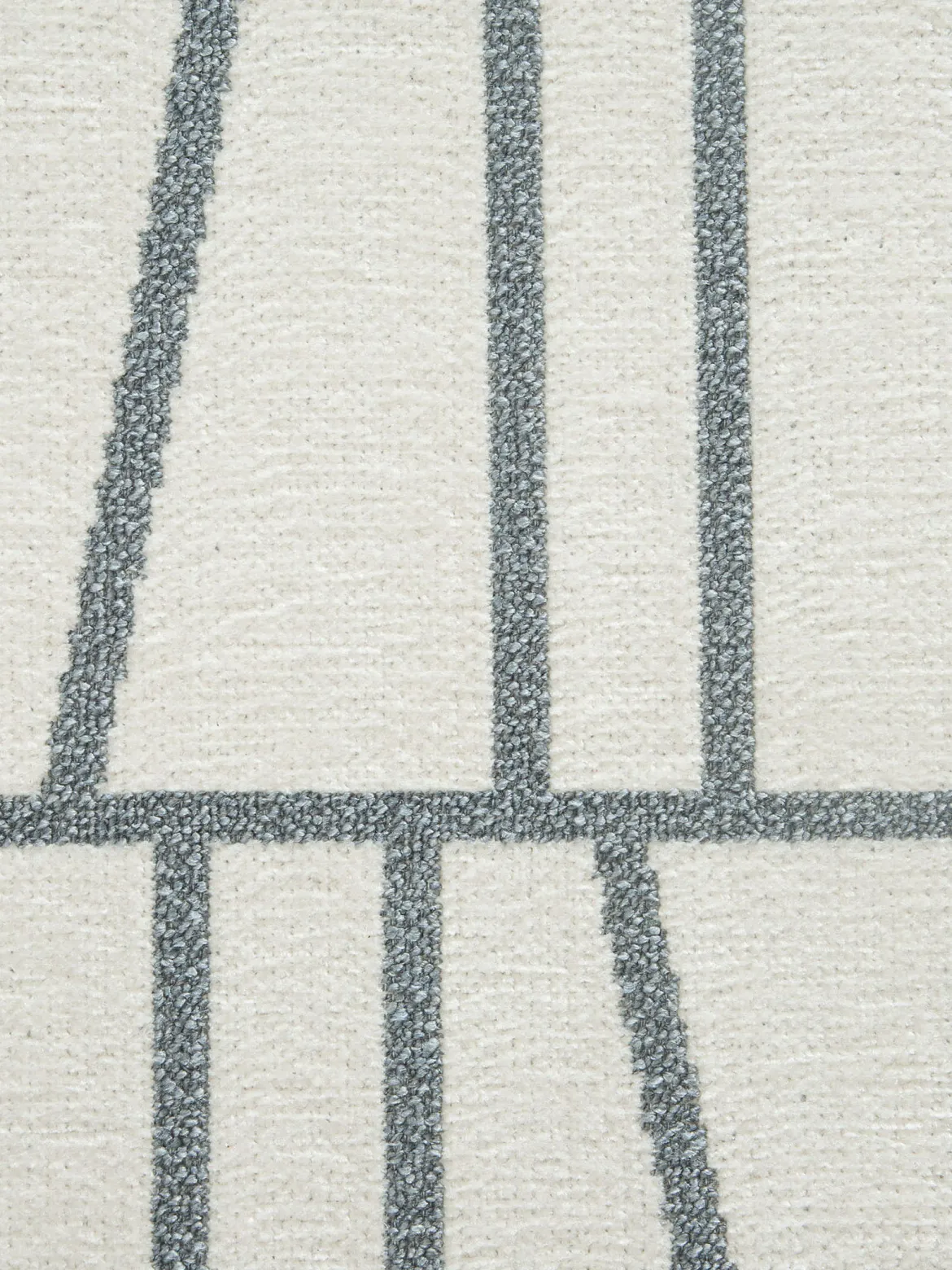 Hedda Moderner Teppich, Creme/grau