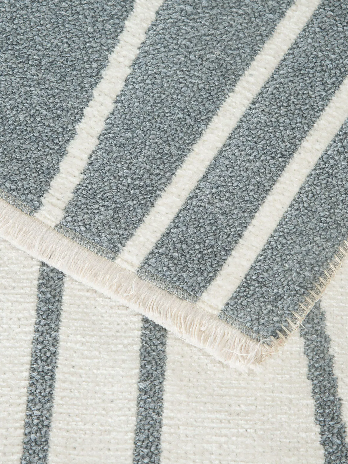 Hedda Moderner Teppich, Creme/grau