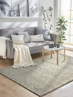 Helsingborg Woll-Teppich, Stone Grey