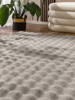 Heltborg Kunstfell-Teppich, Grey