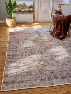 Hemmadi Vintage-Teppich, Antikgold