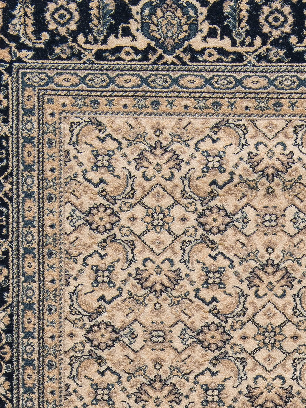 Herati Royal Orient-Teppich, Creme