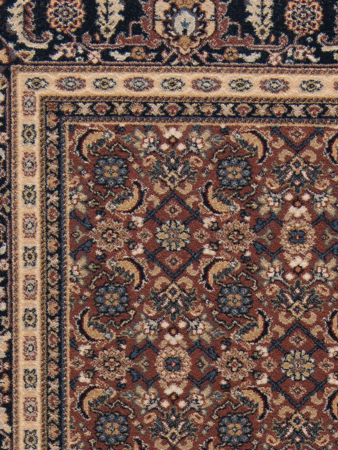 Herati Royal Orient-Teppich, Kupfer