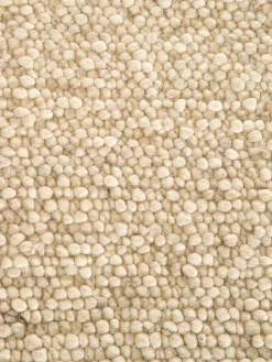 Hillsand Woll-Teppich, Creme